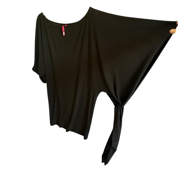 ABI FERRIN Nikki 5 Way Convertible Jersey Knit Dress Black Size Medium FLAW - Picture 4 of 10